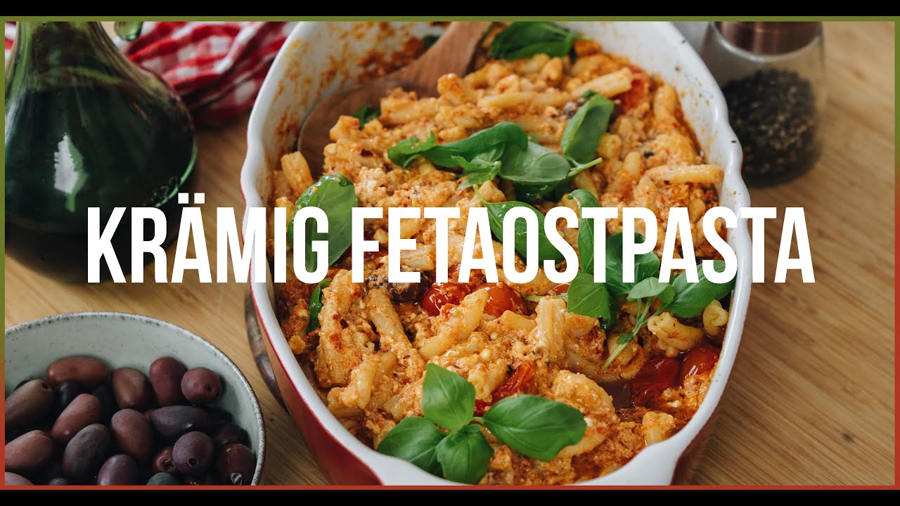 Krämig fetaostpasta meed Zeina Mourtada