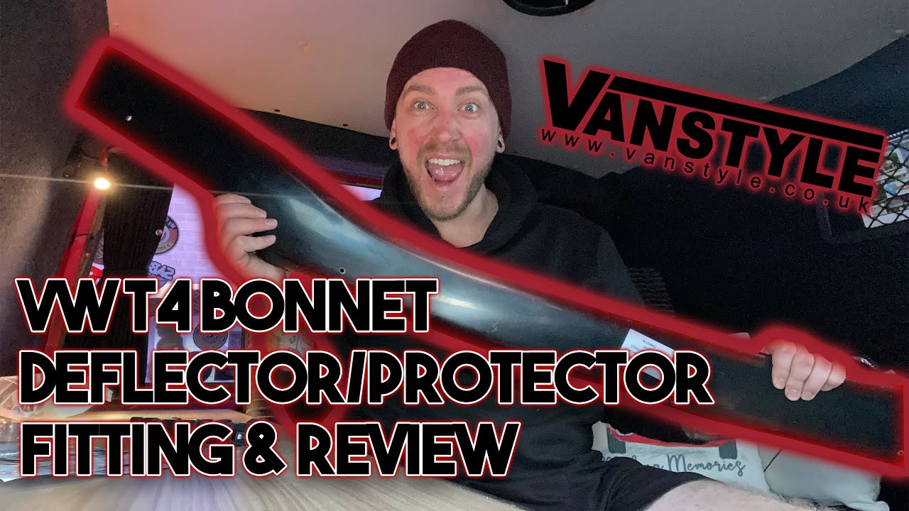 VW T4 Bonnet Deflector/Protector Fitting & Review - Vanstyle.co.uk