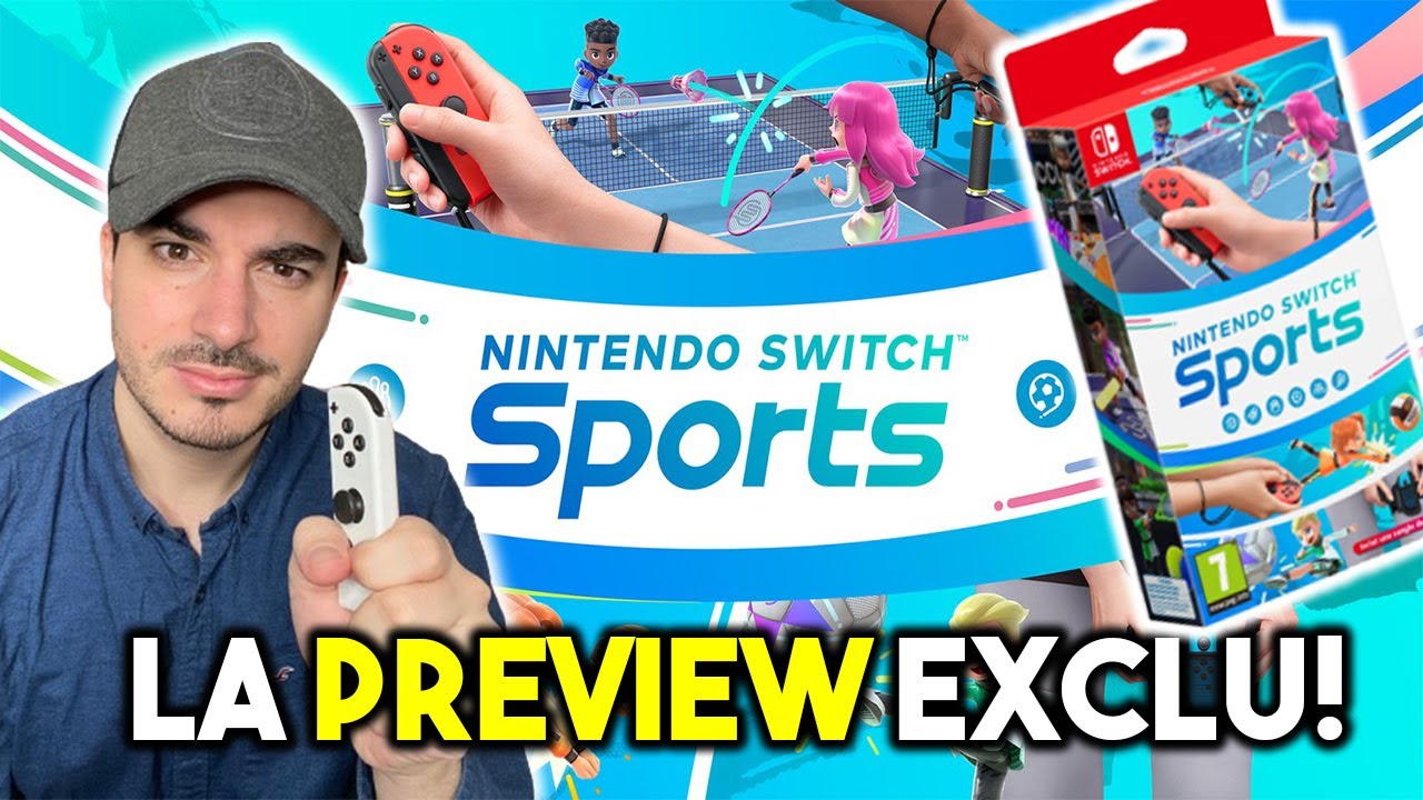 La PREVIEW de Nintendo Switch Sports ! On a pu l'essayer !