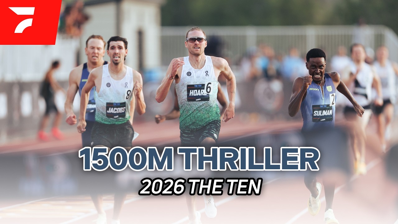 Oliver Hoare, Waleed Suliman Produce THRILLING Finish in Men's 1500m | Sound Running The TEN 2026
