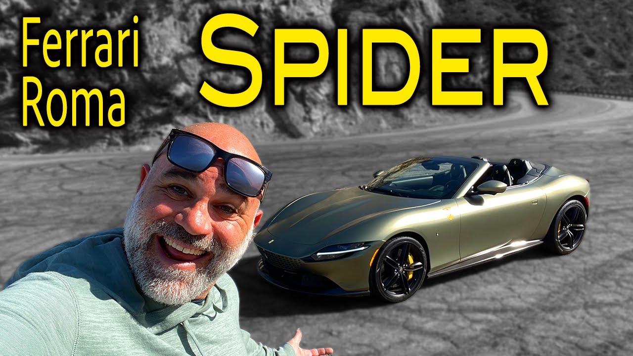 The Roma Spider Is a Frustrating Car But a Great Ferrari- TheSmokingTire