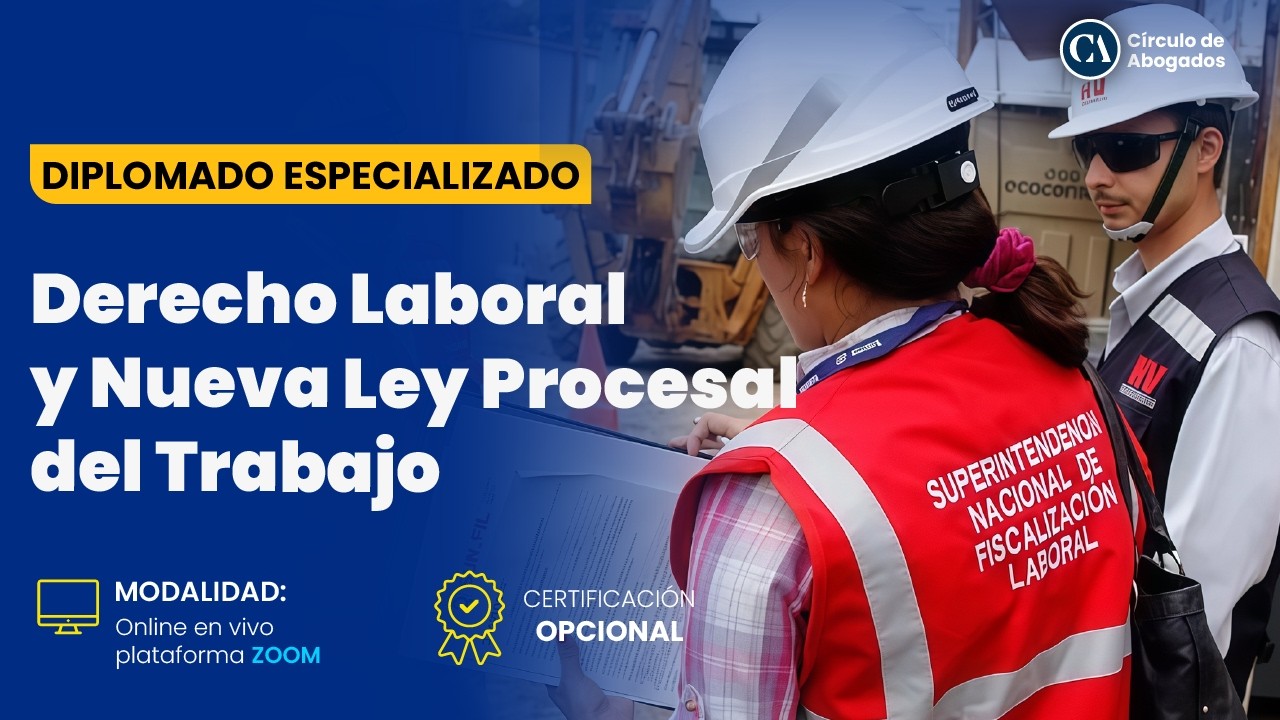 DIPLOMADO EN DERECHO LABORAL Y NUEVA LEY PROCESAL DEL TRABAJO - SESIÓN XII