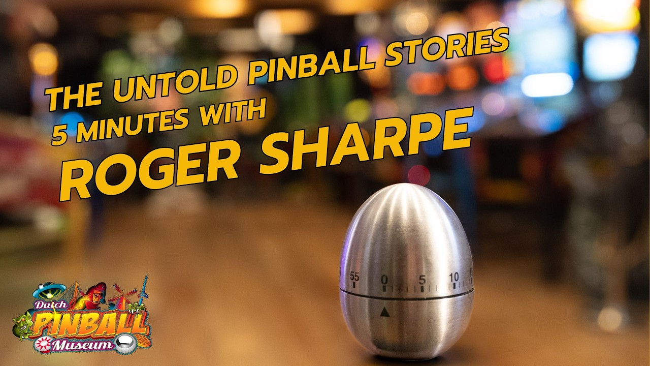 Five Minutes to Tilt #5 – Roger Sharpe and the Shot That Saved Pinball