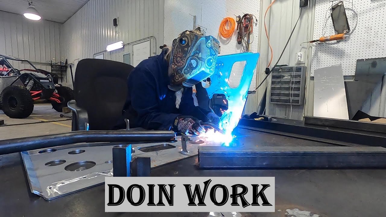 Комплект трубчатого шасси Skinny Pedal Fab RZR | Часть 2 | Сборка нижней части | RZR TURBO ROCK B...