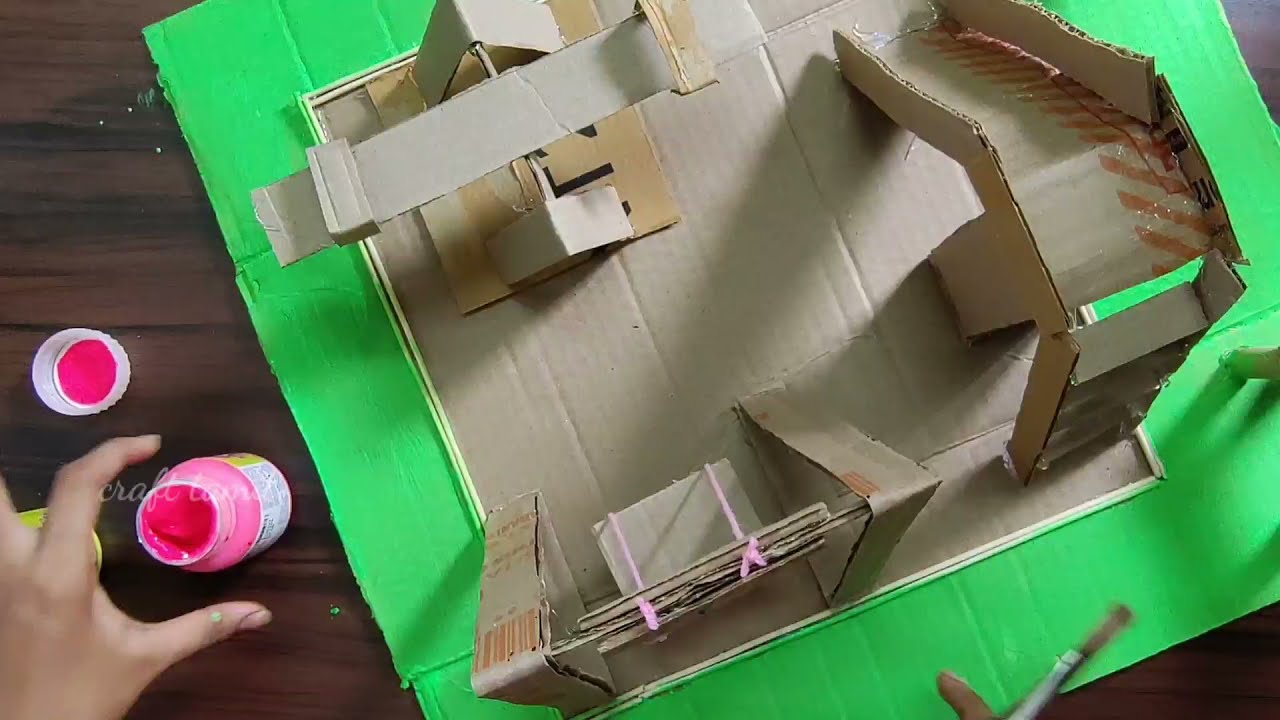 Home made Play park set/craft tamil