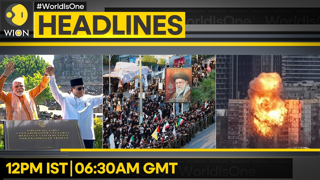 PM Modi Visits Historic Prambanan Temple | Russian Strikes Kill Two In Ukraine | WION Headlines