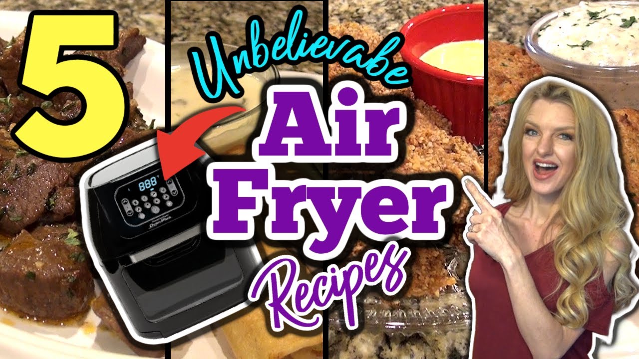 5 Must Try AIR FRYER RECIPES you NEED in your LIFE! | Easy AIR FRYER RECIPES