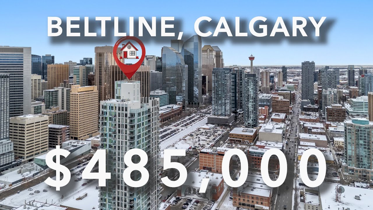 Calgary Beltline Living | Corner Unit Tour at Mark on 10th | 2 Bed + Den