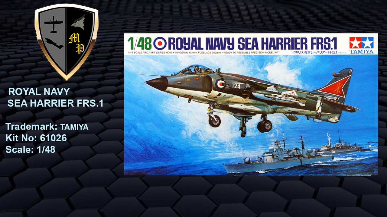 UNBOXING SEA HARRIER FRS.1 - TAMIYA 1/48