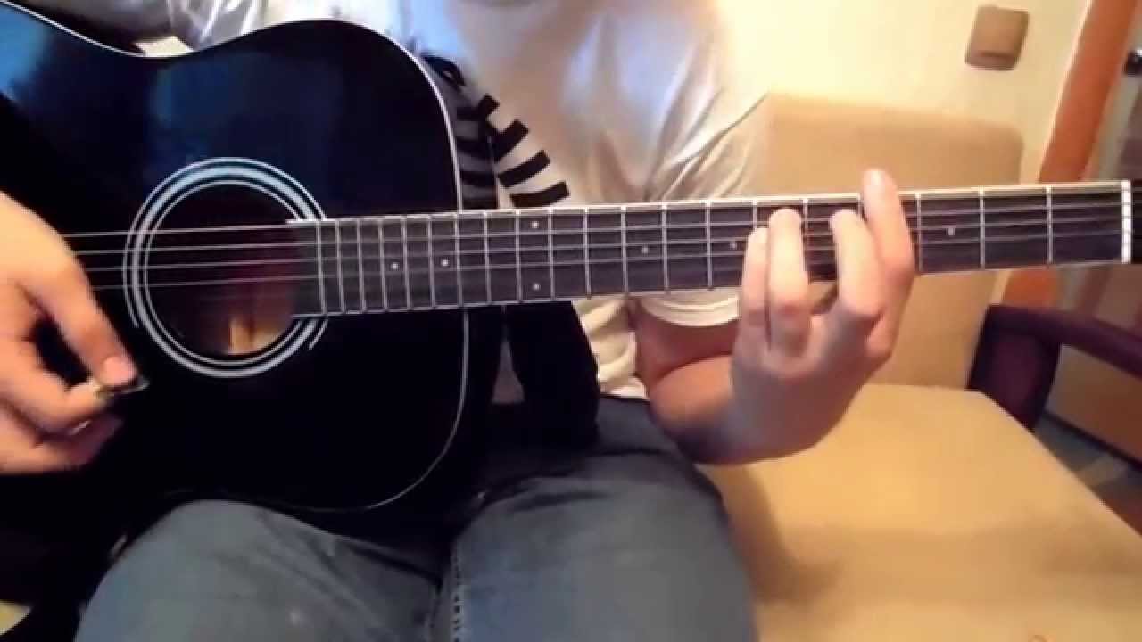 Как играть на гитаре Nirvana-About a Girl (полный разбор песни)