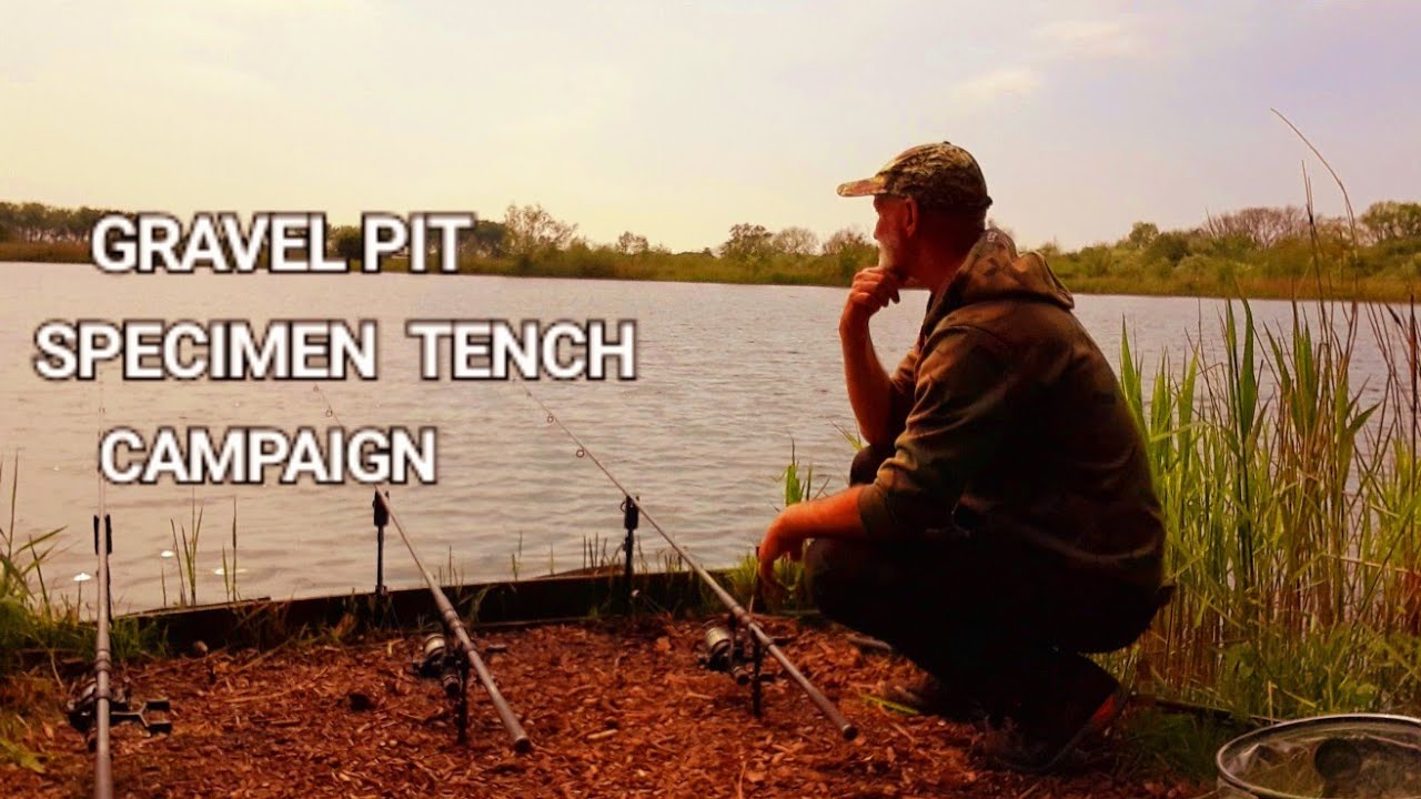 TENCH FISHING   , NEW  PB  FROM my local gravel pit .hdaa