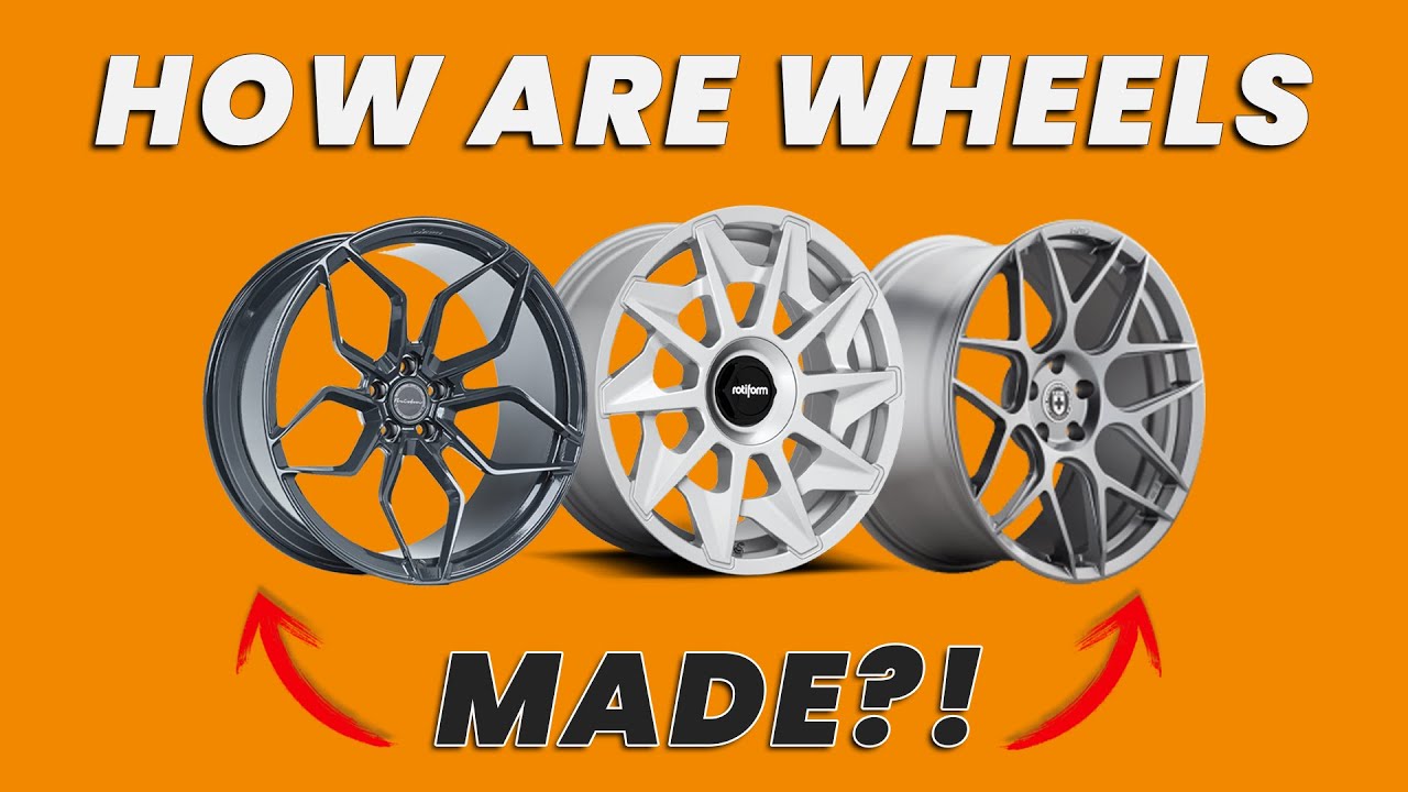 How Are Wheels Made?!  (Cast, Flow Form, & Forged)