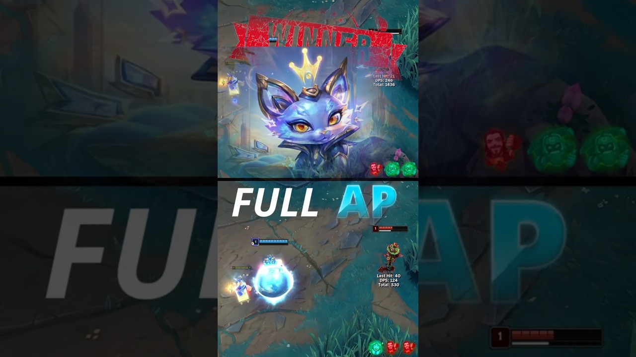 Yuumi Full AP vs Full SUP! #yuumi  #leagueoflegends #lol #season15 #shorts #comparison #vs #build