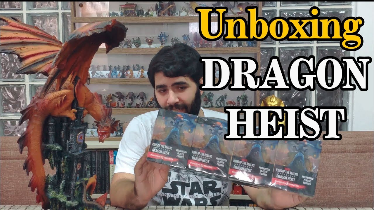 Unboxing Miniauras D&D 5e DRAGON HEIST!!!