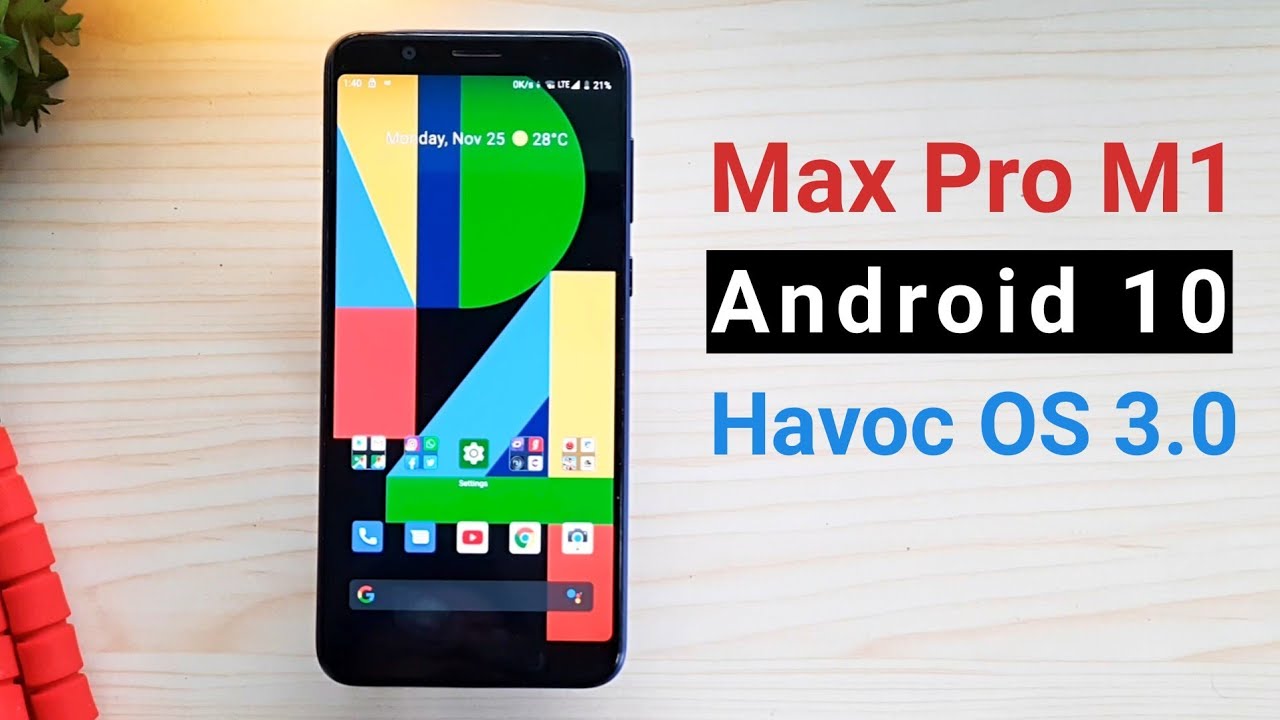 Asus Max Pro M1: Android 10 | Havoc OS 3.0 | Installation, Customization and Review!