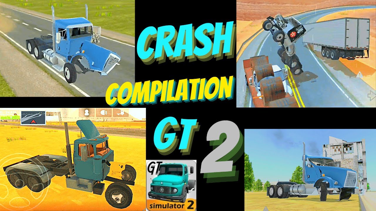 Crash Compilations #2 | Truck Crashes And Accident | Grand Truck Simulator 2
