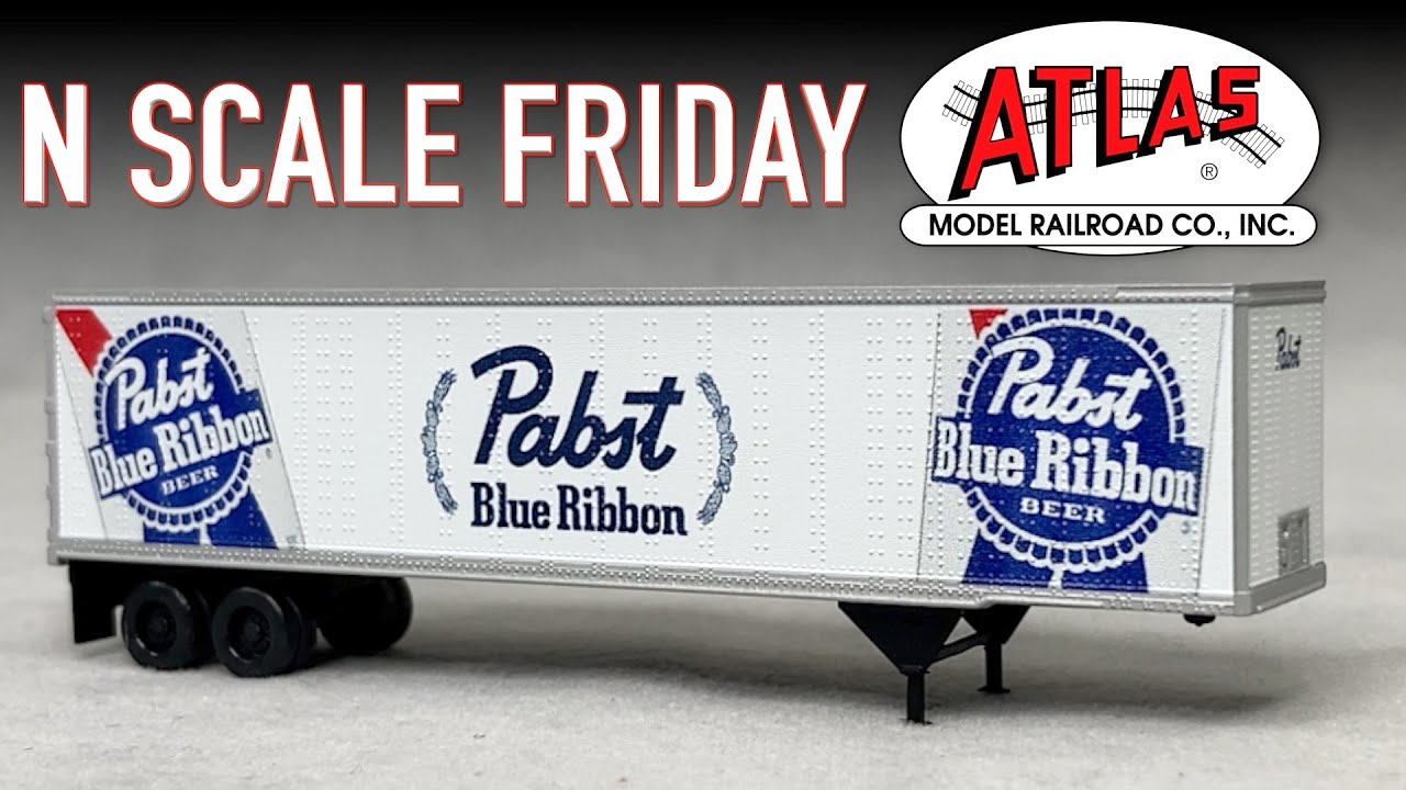 45' Pines Trailer for Model Railroads Atlas N Scale Friday