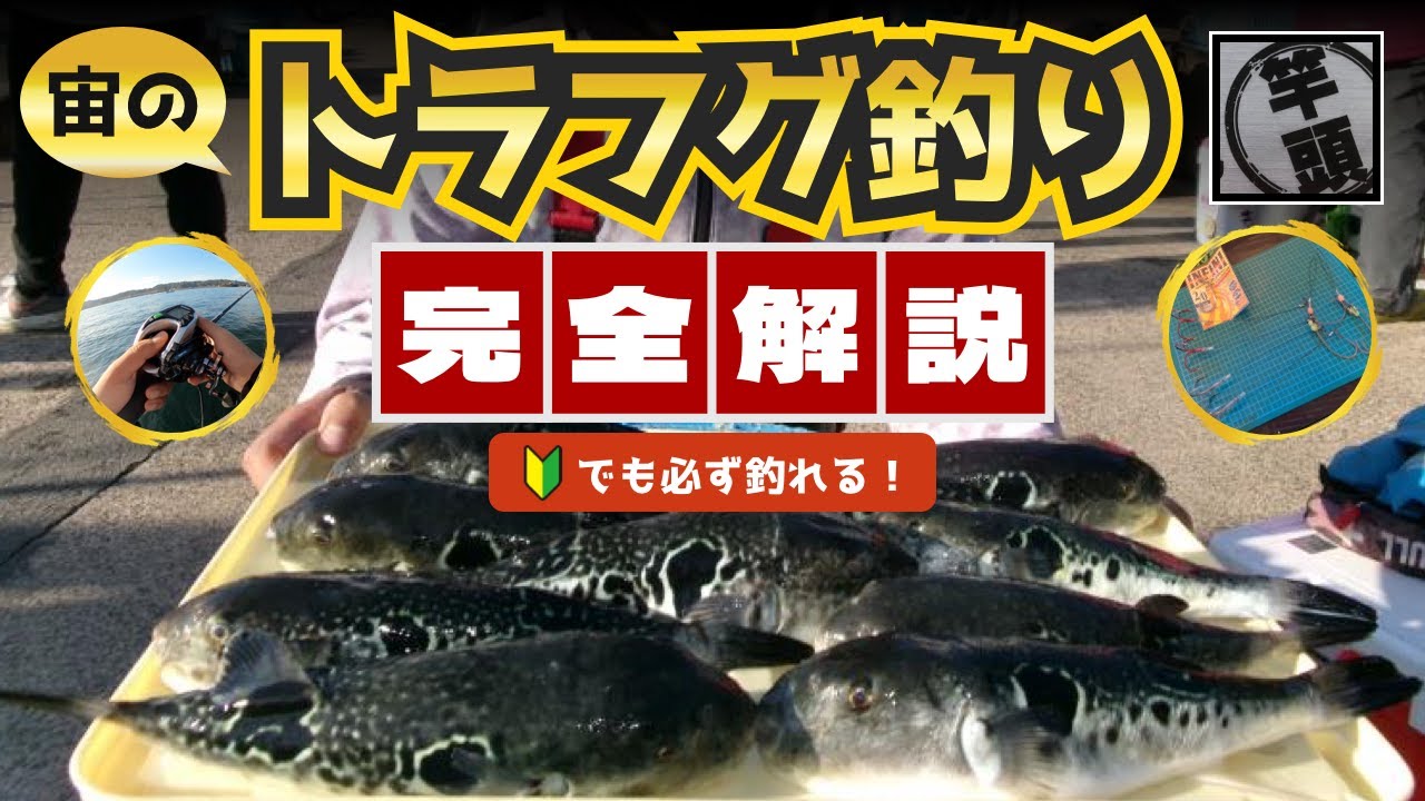 宙のトラフグ釣り完全解説 | 一郎丸 | 1月 | 専門船 | 鴨居 | トラフグ | 虎ふぐ | 新しい釣り物 | 仕掛けの作り方 | アタリ | 合わせ | 誘い方 | エサ | タックル