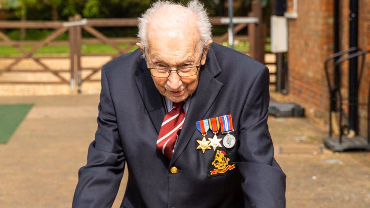 War veteran raising money for NHS during coronavirus crisis by walking around his garden