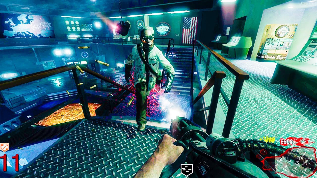 BLACK OPS ZOMBIES: FIVE GAMEPLAY (NO COMMENTARY)