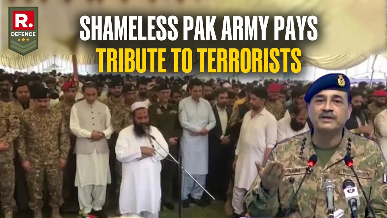 Operation Sindoor: Pak Army Attends Terrorists' Funeral, Openly Fuels Terrorism | India Vs Pak