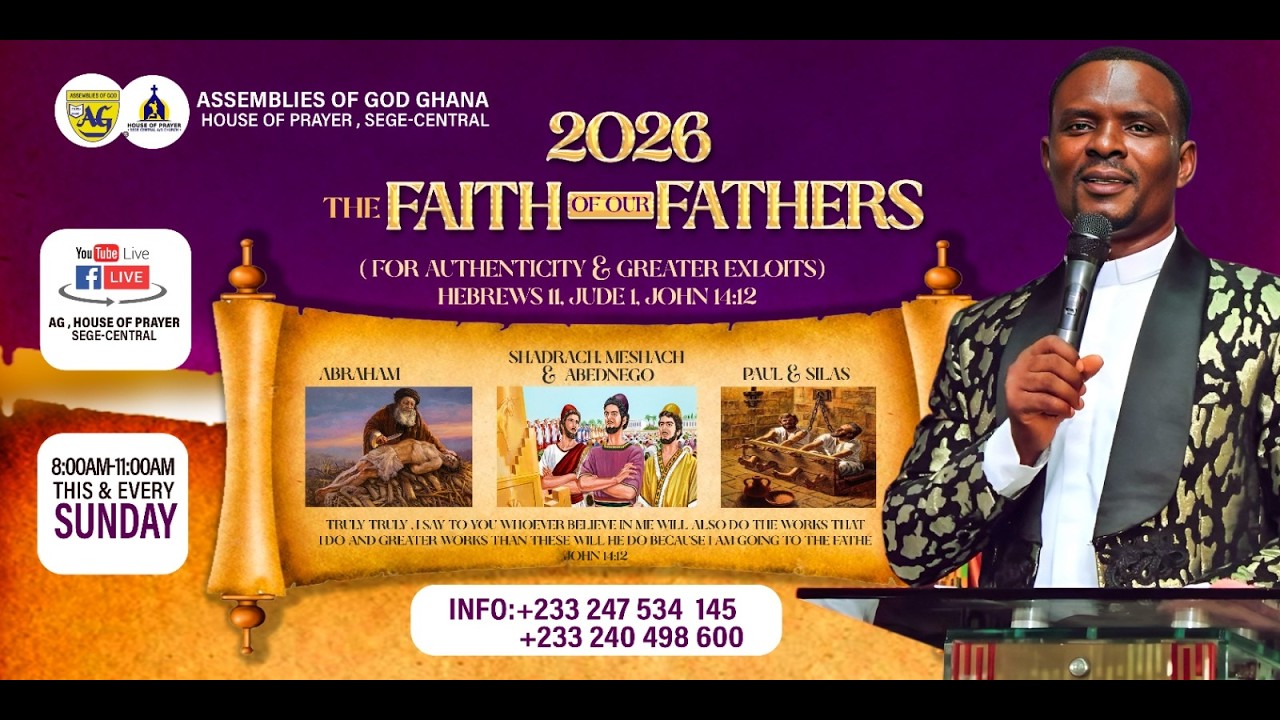 SUNDAY SERVICE 22/02/2026 With Rev. Dr. Sampson Agbemabiese