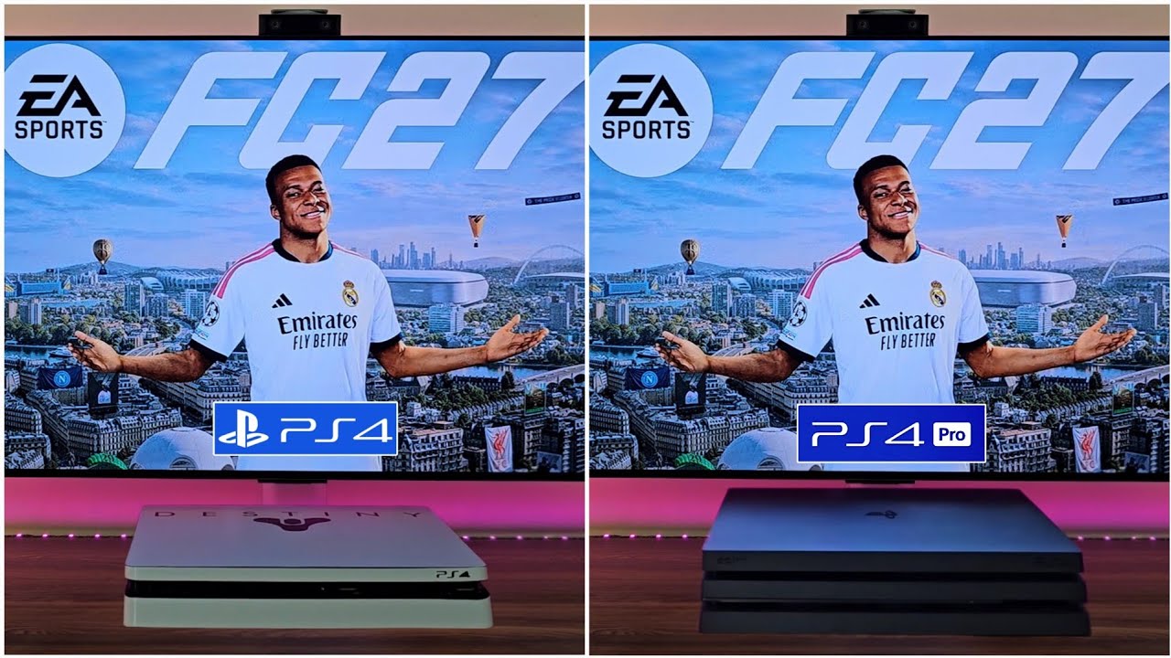 EA FC27 (PS4 Vs PS4 PRO)