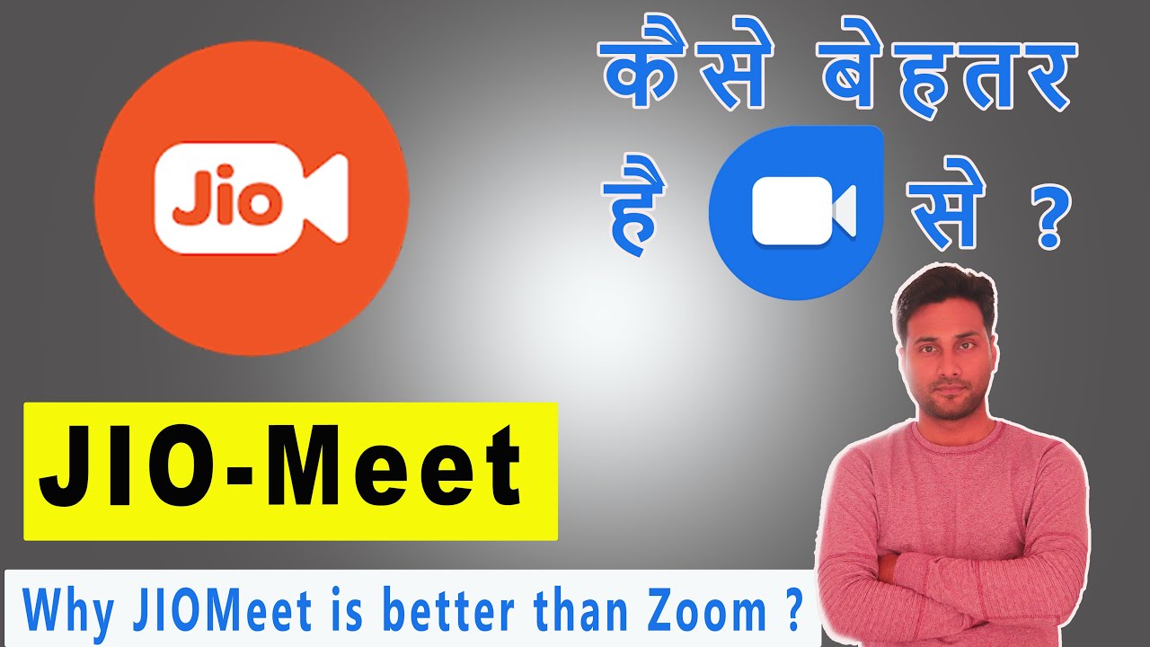 Why JIOMeet is better than Zoom !! | JIOMeet vs Zoom features Explained [Hindi]