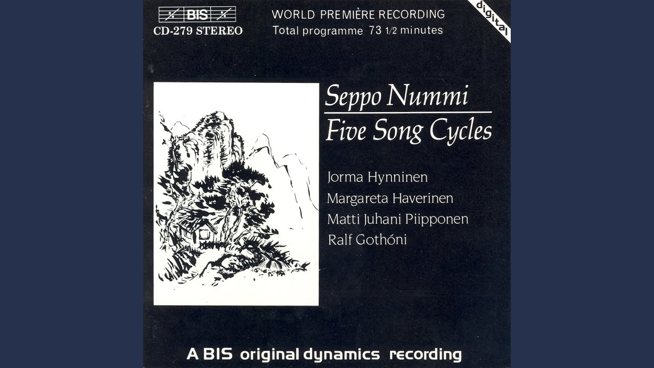 Lansilinnan Lauluja (Songs of the Western Palace): No. 1, Ikuinen runo [Eternal poem]