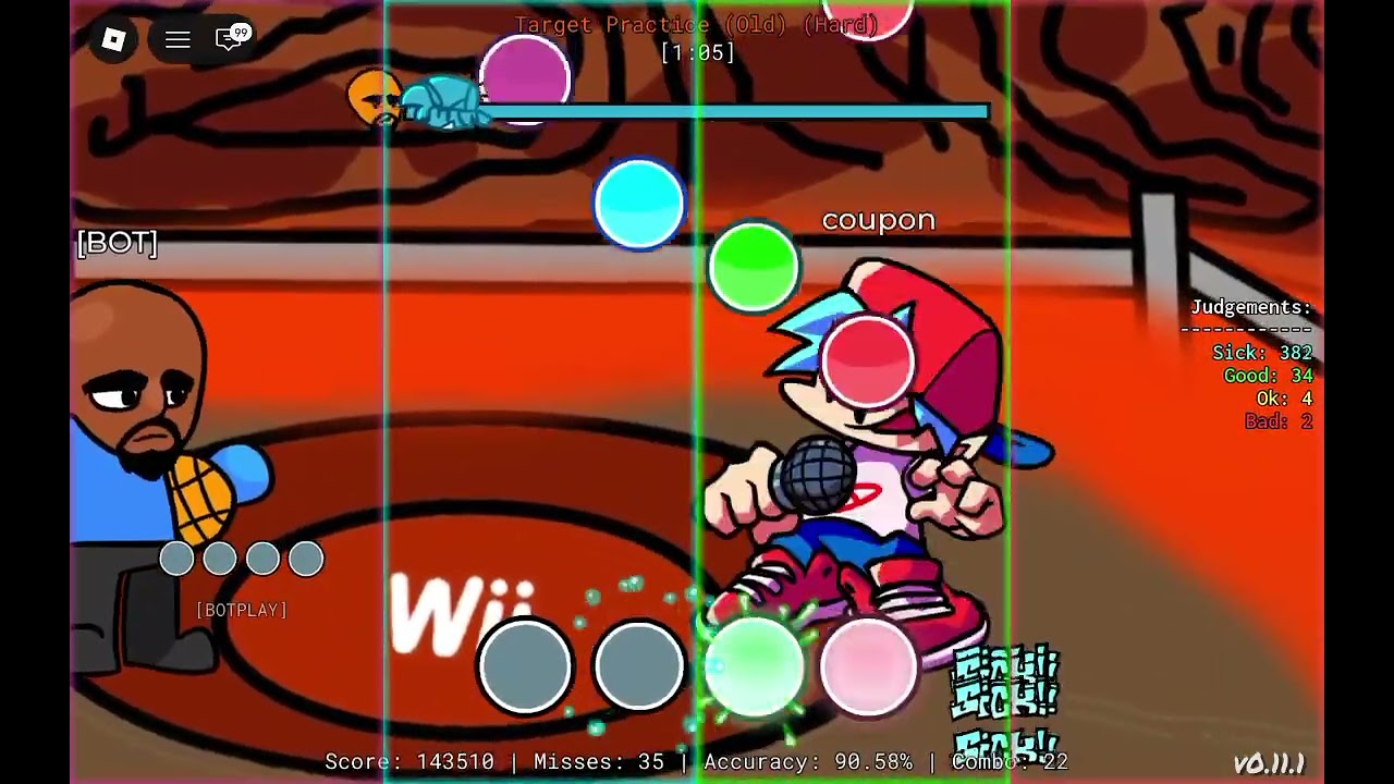 Let me just retry and retry old target practice 