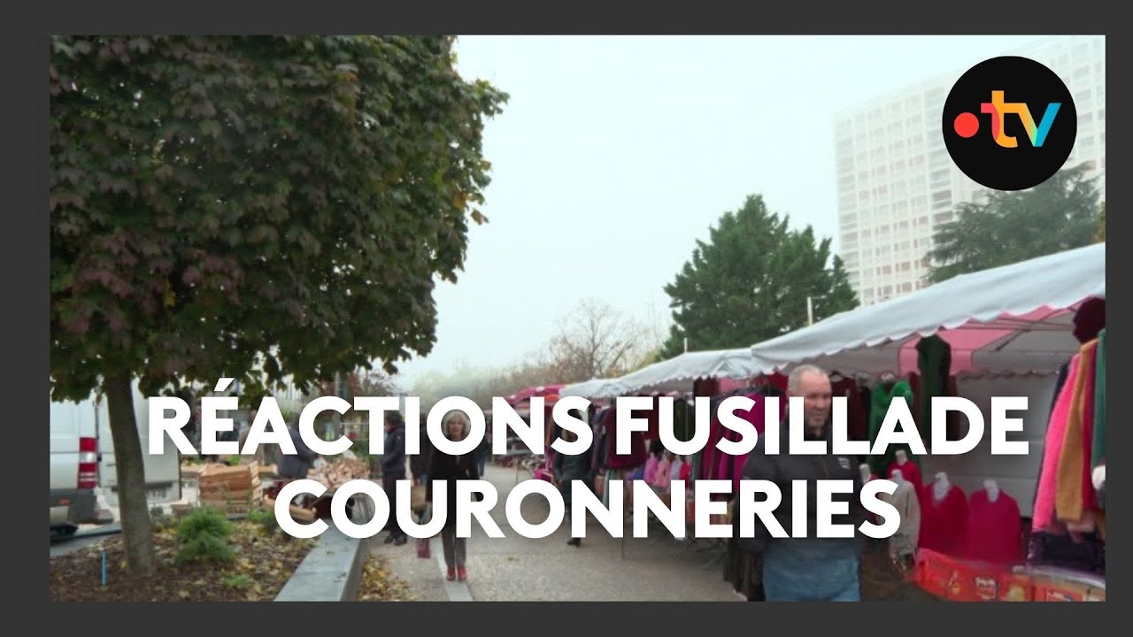 Fusillade à Poitiers : réactions sur le marché des Couronneries