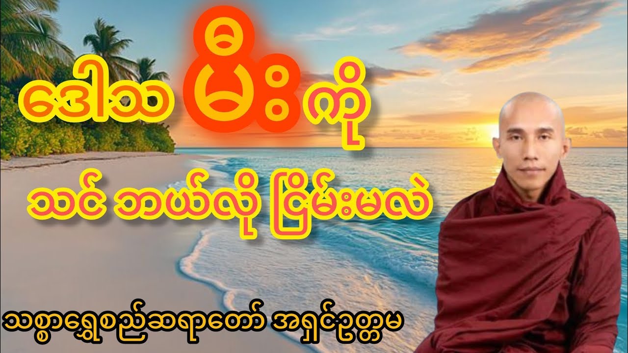 ဒေါသမီးကို မေတ္တာရေဖြင့်သာ ငြိမ်းနိုင်သည် # သစ္စာရွှေစည် ဆရာတော်