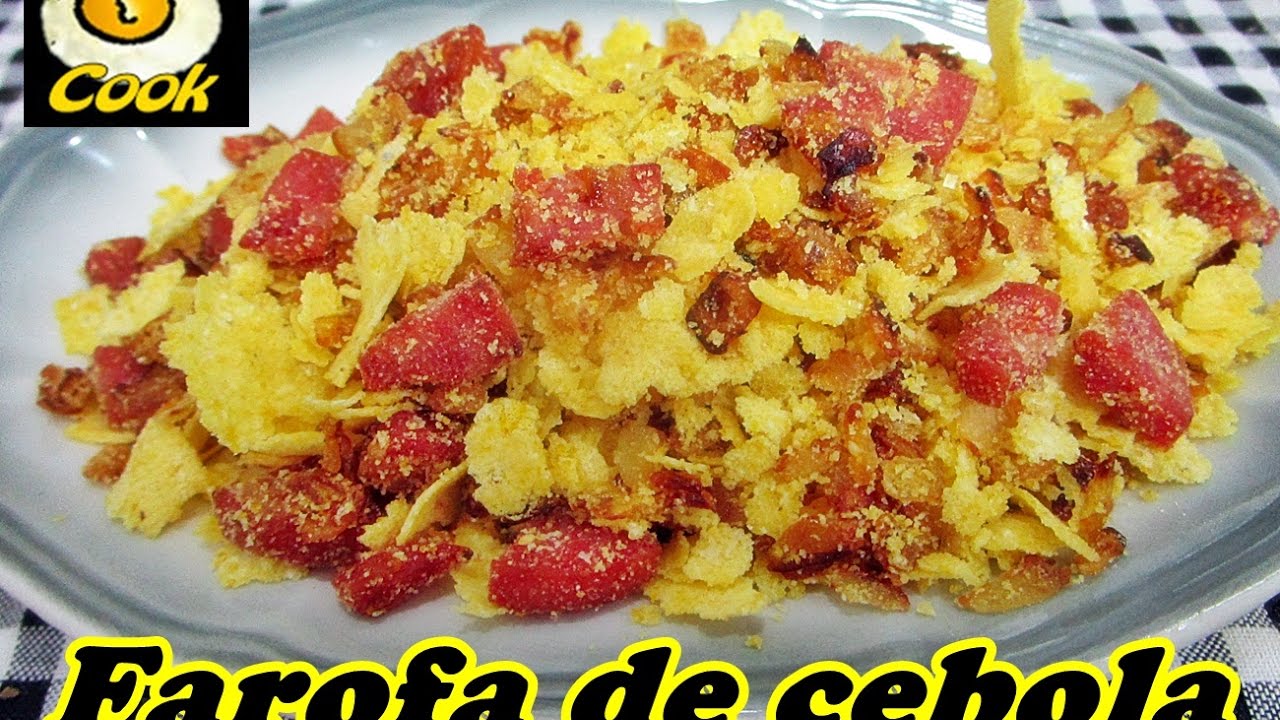 Farofa de linguiça mais fácil do mundo , só 4 ingredientes, é pá, pum!