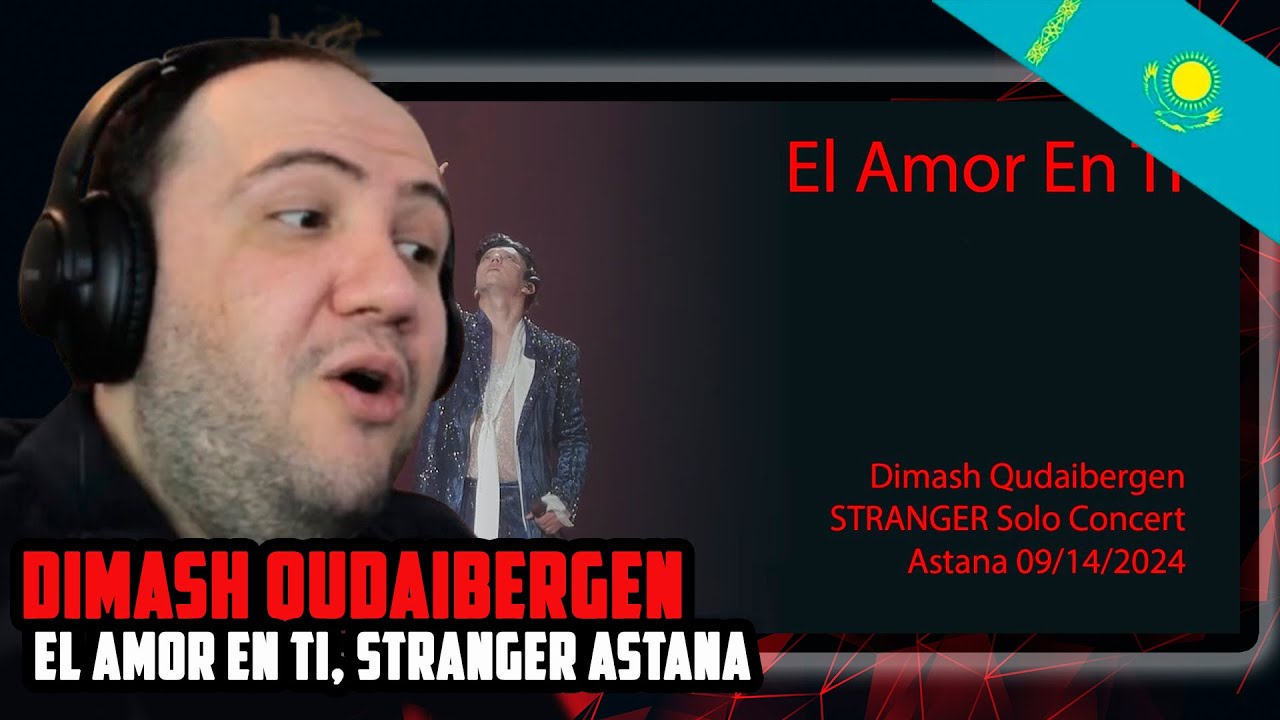 🇰🇿 Dimash Qudaibergen - El Amor En Ti, Stranger Astana solo concert, 9/14/2024 | TEACHER PAUL REACTS