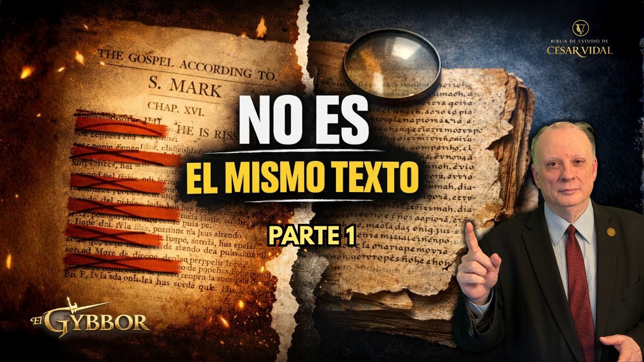 Textus Receptus vs Texto Crítico: diferencias, omisiones y manuscritos|  César Vidal (Parte 1)