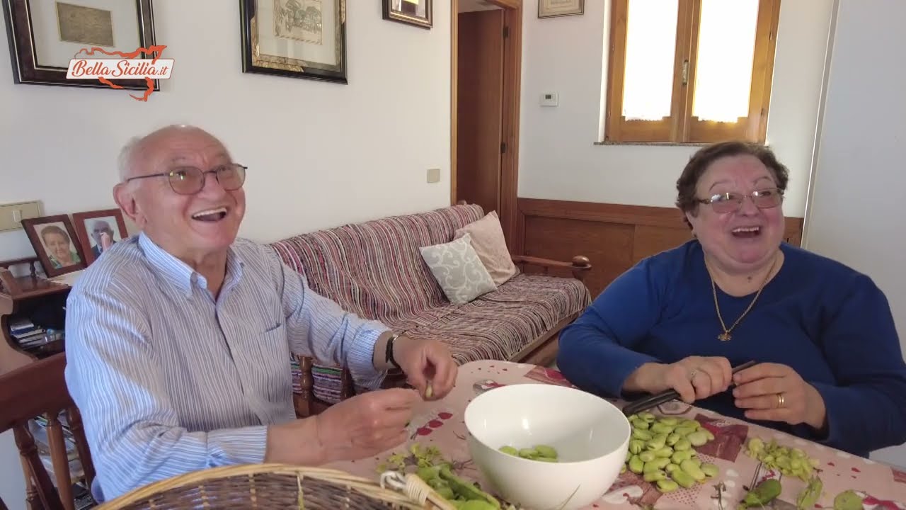 Andiamo a prendere le uova e le fave, mia moglie farà una ricetta squisita
