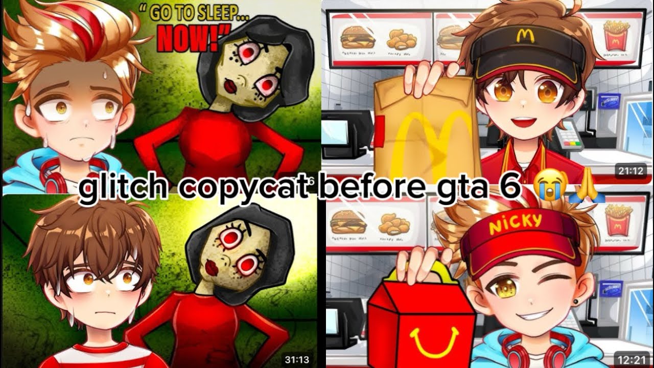 A glitch copycat that steals his thumbnails and even lies about it&hellip;