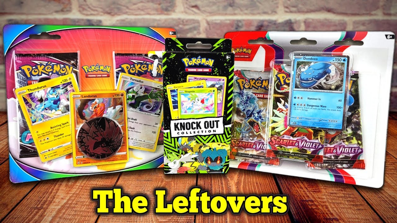 Opening the Pokémon Leftovers!