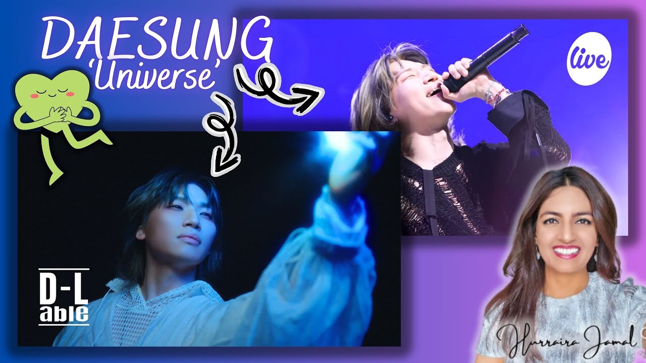 DAESUNG 대성  'Universe' Official MV & Band LIVE [it's Live] performance! KPOP was missing OUT!