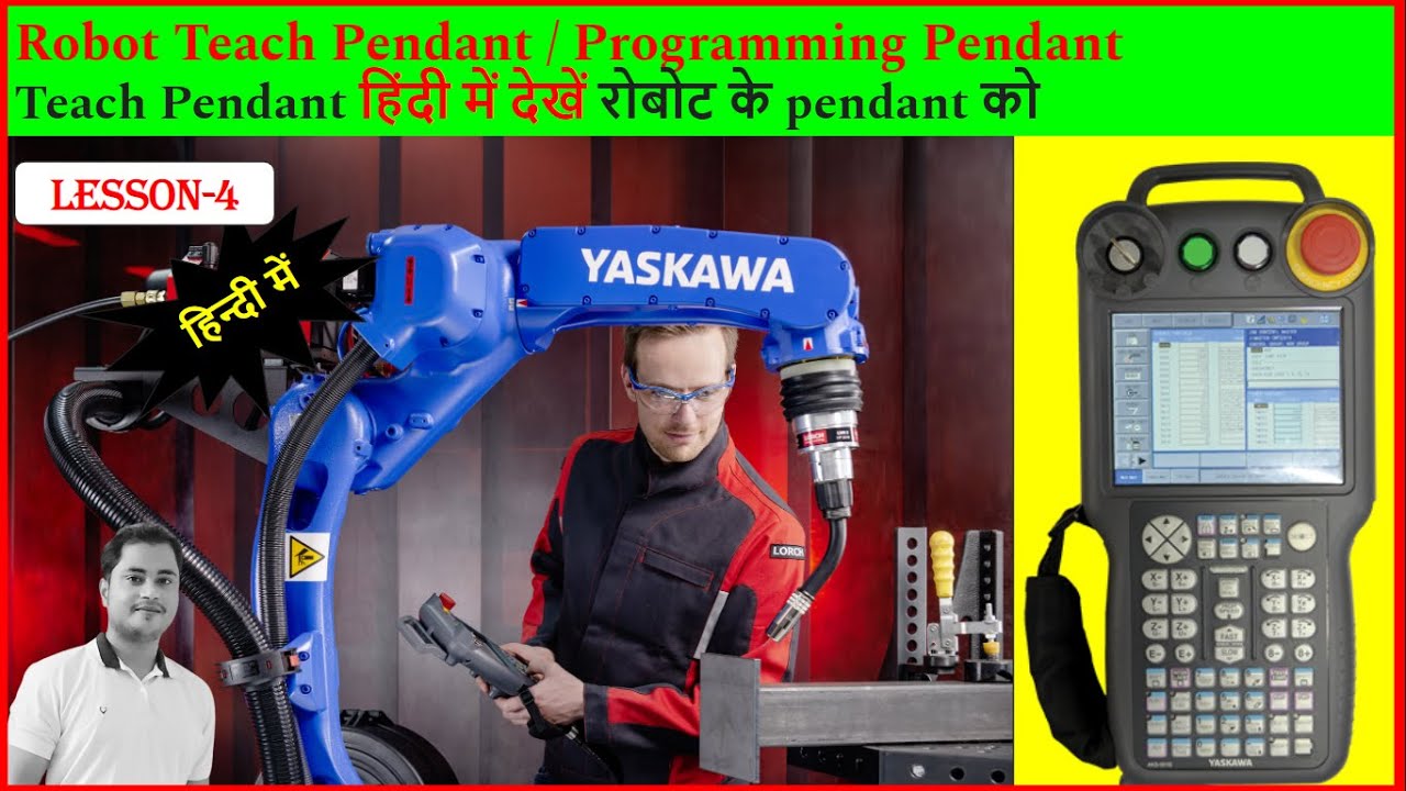 What is Teach Pendant/Programming Pendant II Operational Keys & Functional Keys Details (हिन्दी में)