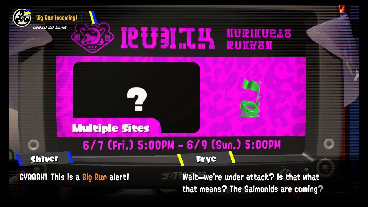 Splatoon 3 - BIG Big Run (Big Run #7) & Sizzle Season 2024 Announcement