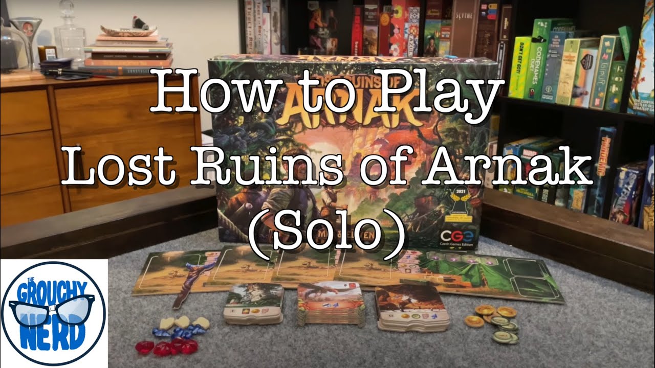 How to Play Lost Ruins of Arnak solo