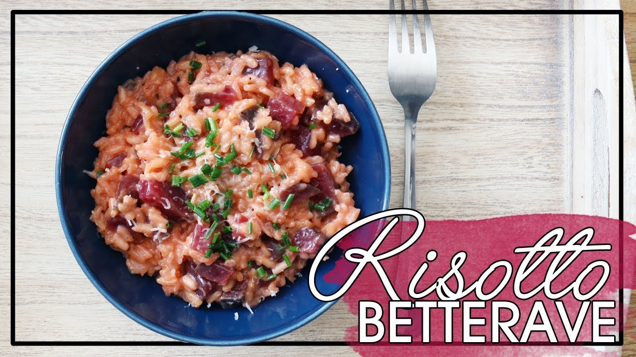 La Minute Veggie : Risotto à la Betterave