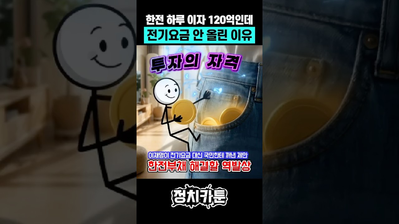전기 때려 쓰는 국민한테 대통령이 한 말 #이재명 #한전