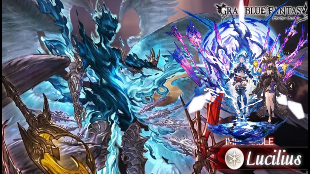 [GBF] Lucilius HL 1 Button Full Auto - Earth Primal - Berserker Hrunting with Galleon