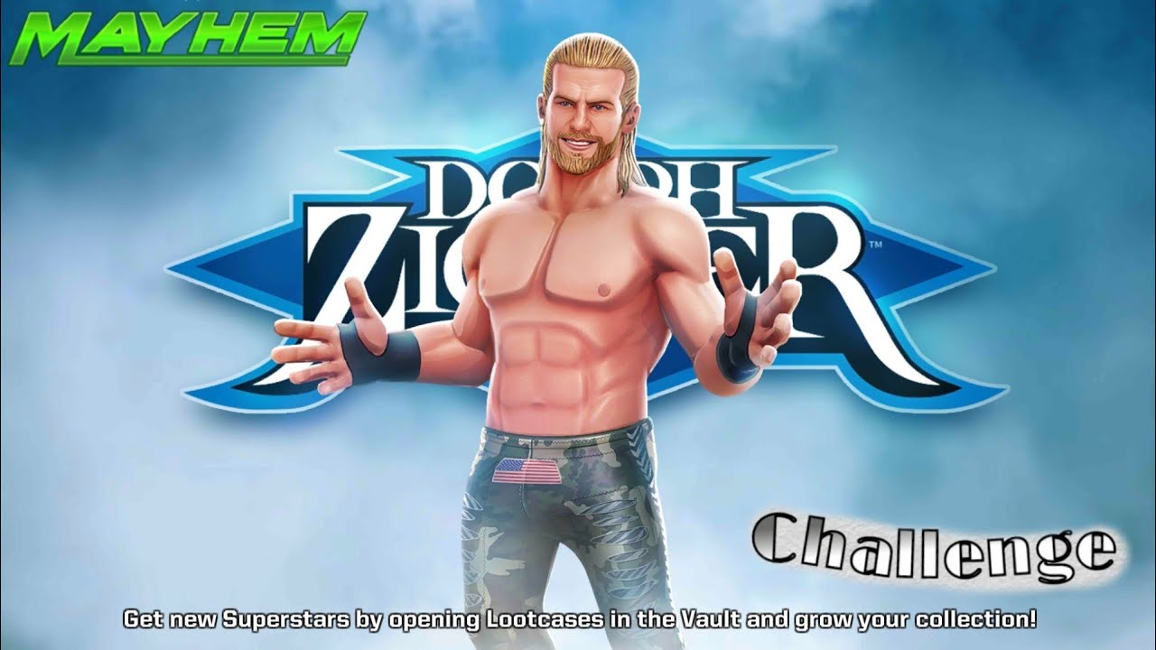 Wwe mayhem 5 star Dolph Ziggler Challenger Kofi Kingston vs Dolph Ziggler