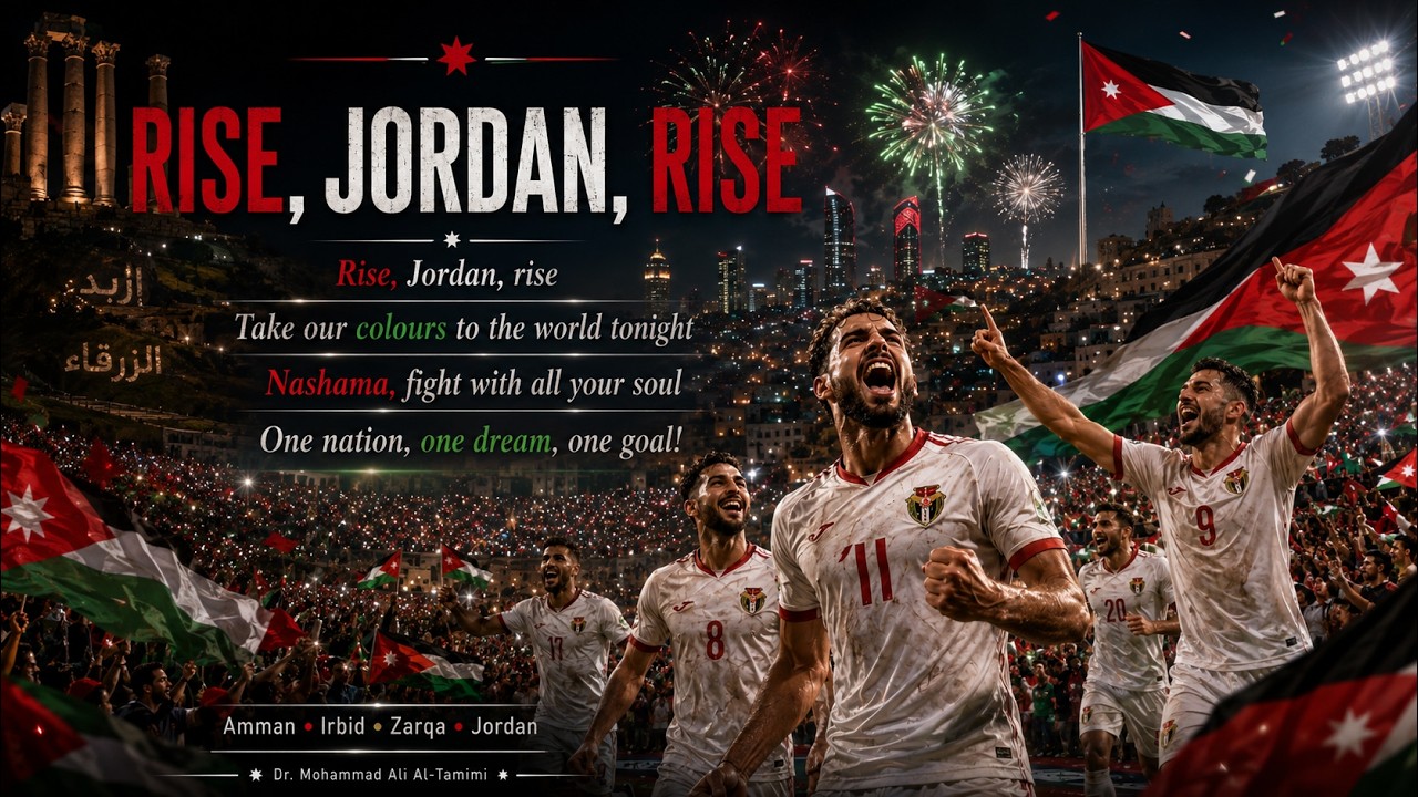 JORDAN, RISE  An Anthem for Al-Nashama