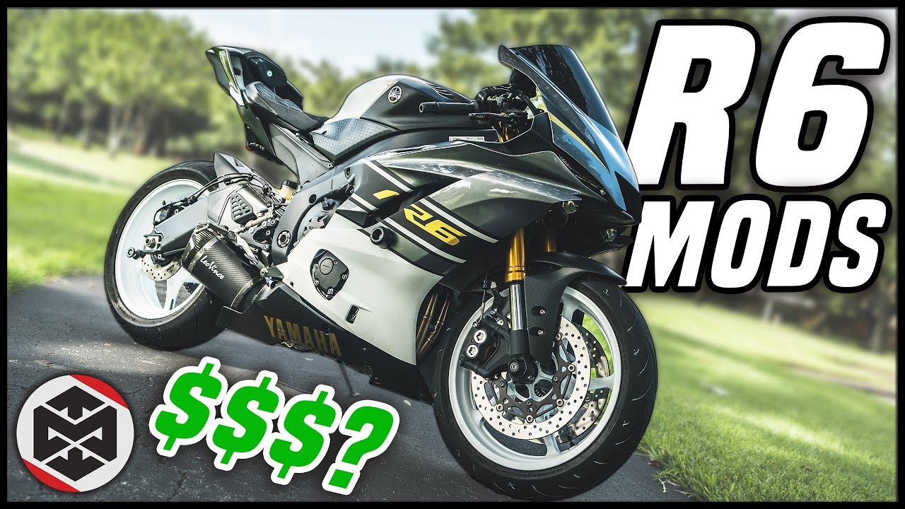 Модификации Yamaha R6 2017 года! Общая стоимость?