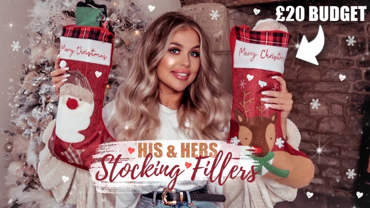 B&M HIS & HERS STOCKING FILLERS | £20 BUDGET | GEMS GIFT GUIDE 2019 + GIVEAWAY!!