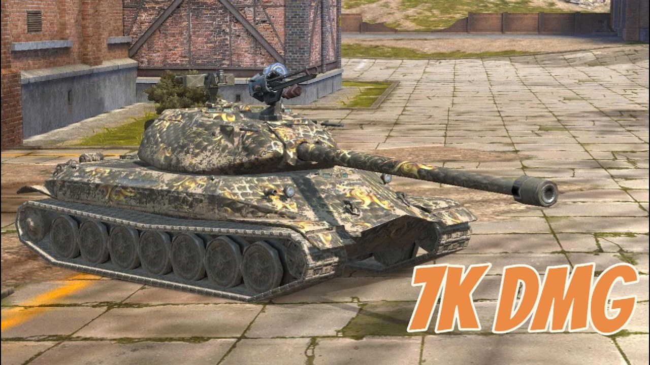 WoT Blitz Best Replay ● Object 260 ● 7K DMG ● 3 KILLS ● Ace Tanker